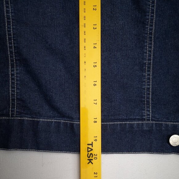Polo Jean's Co. Ralph Lauren Ladies Size Large Medium Wash Vintage Jean Jacket - Picture 11 of 11